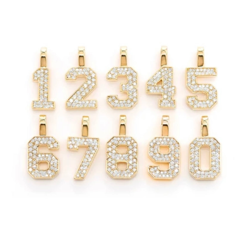 Number Pendants